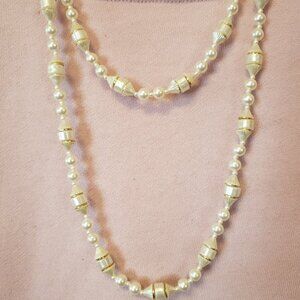 Faux Pearls